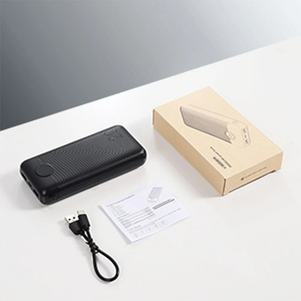 Powerbank Veger L20S (VP2039PD / W2039PD) PD QC3.0 2A 20W 20000 mAh baltas