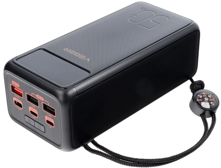 Powerbank Veger Tank Lite (W5001) PD QC3.0 5A 22,5W 50000 mAh juodas