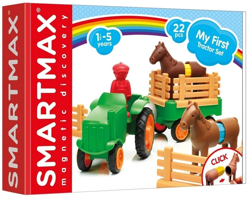 Iuvi Games Magnetinis konstruktorius mano pirmasis traktorius SmartMax