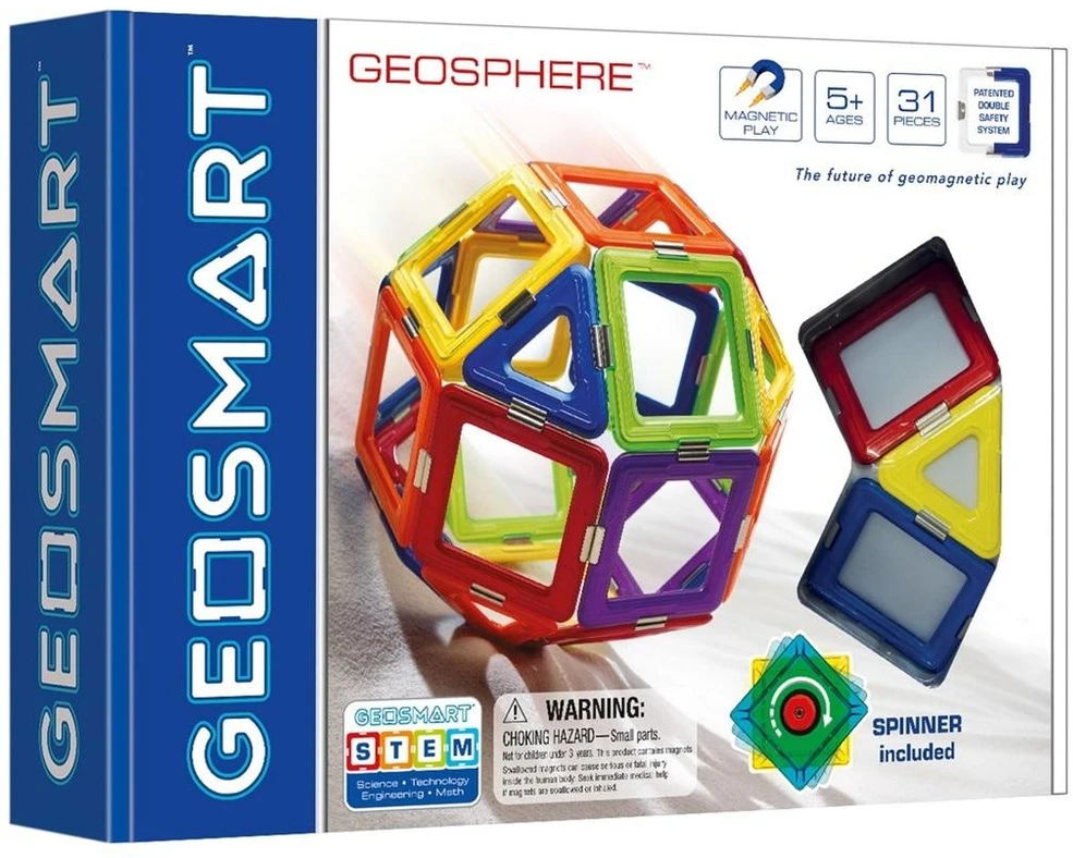 Iuvi Games GEOSMART magnetinis konstruktorius su RC GeoSphere 31 vnt., GEO210