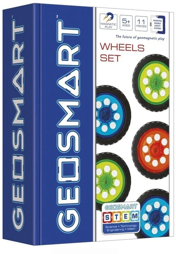 Iuvi Games GEOSMART magnetinis konstruktorius Ratų rinkinys, GEO100