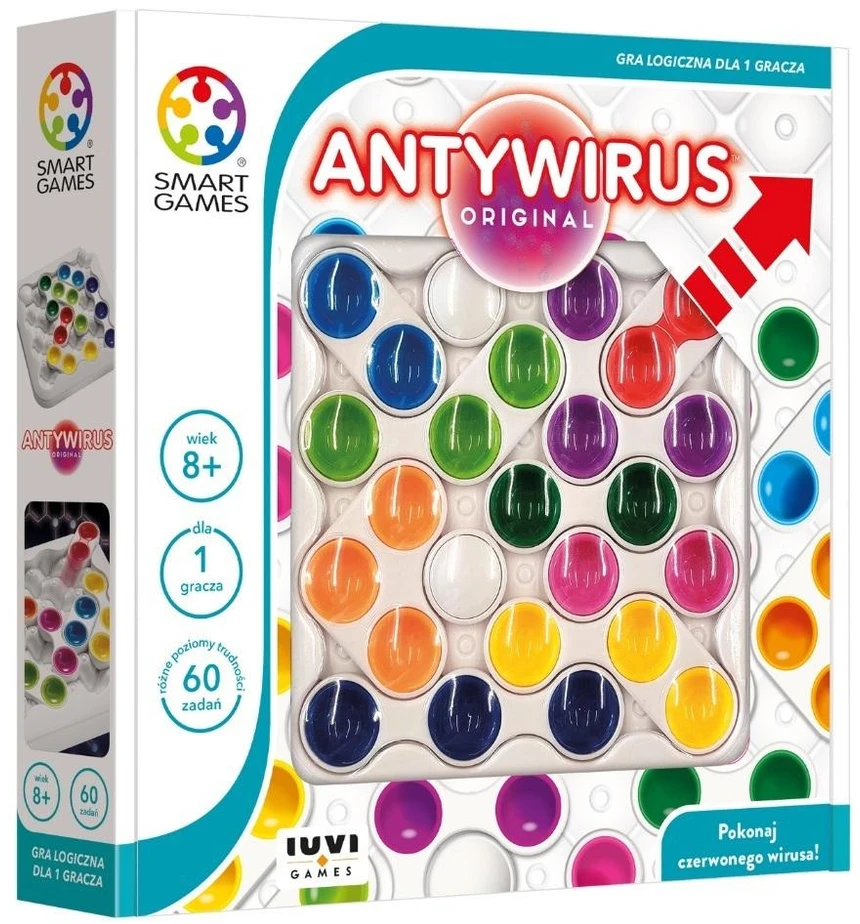 Iuvi Games Stalo žaidimas antivirusas su 60 užduočių