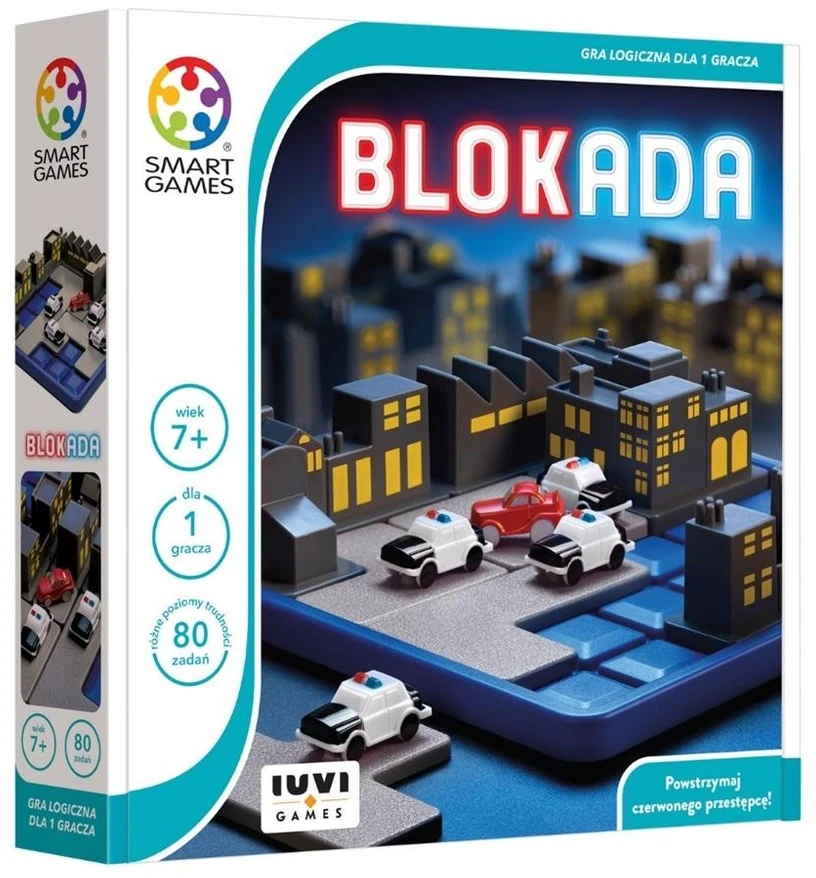 Iuvi Games Stalo žaidimas blokada su raudonu automobiliu