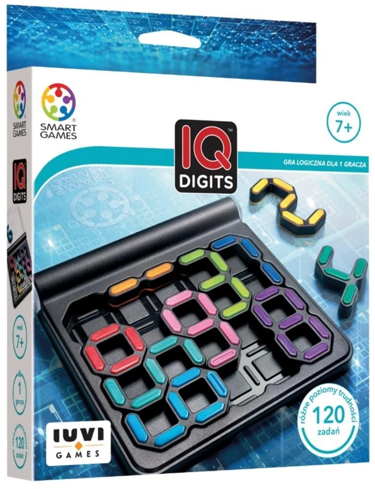 Dėlionė Iuvi Games Stalo žaidimas IQ Digits skaičių galvosūkis