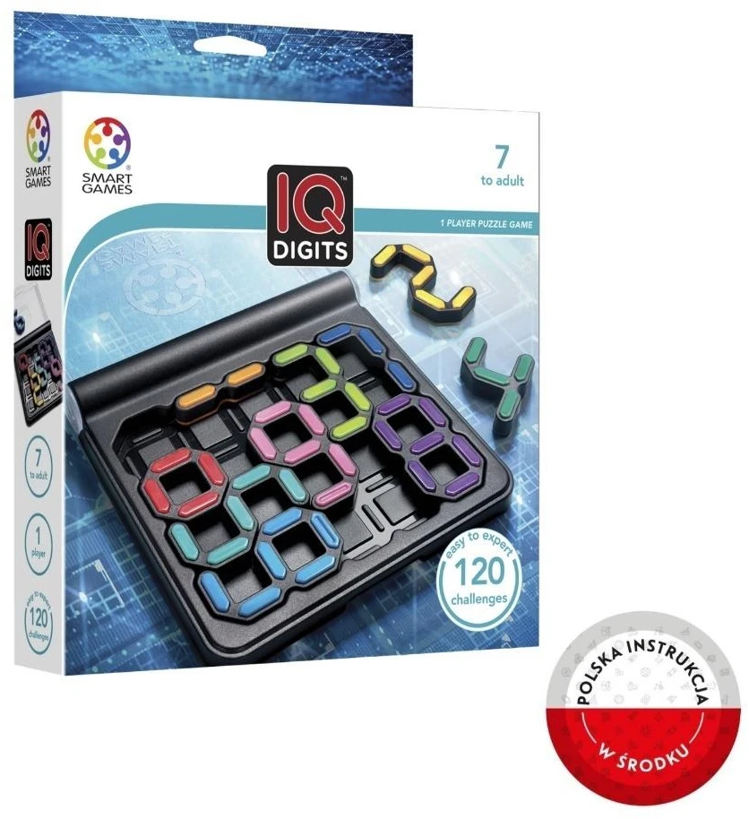 Iuvi Games Smart Games „SmartGames“ – IQ skaitmenys (Šiaurės šalių) (SG2404)