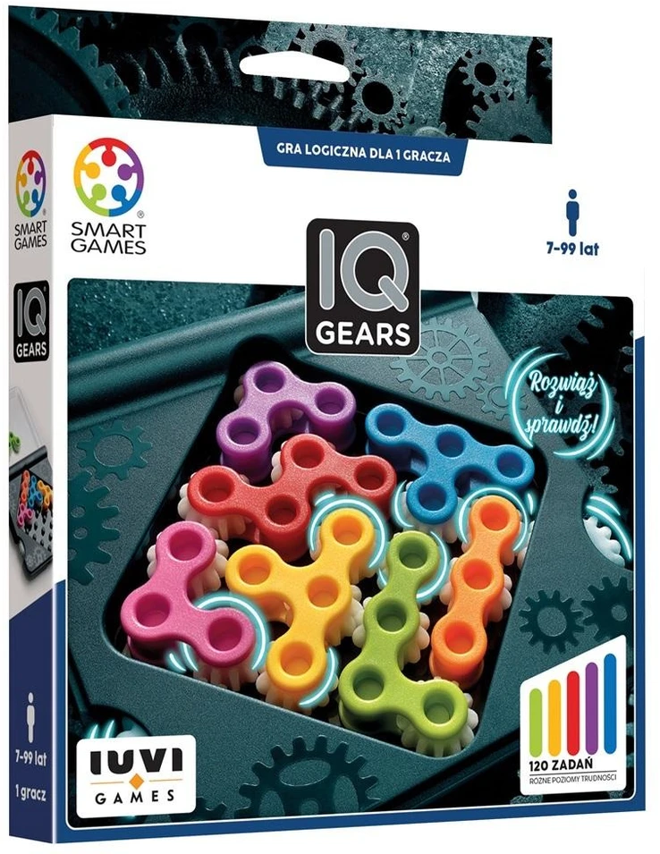 Iuvi Games Stalo žaidimas IQ Gears su mechaninėmis detalėmis