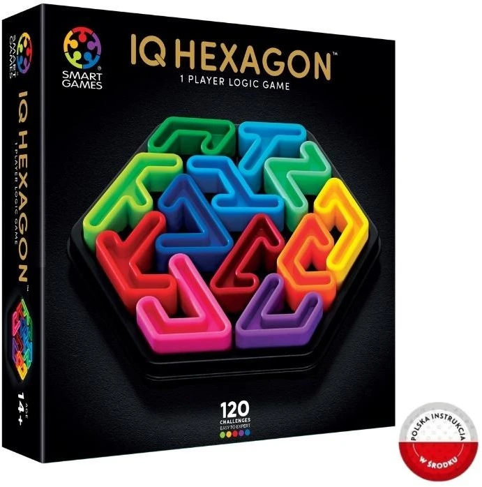 Iuvi Games Smart_Games Stalo žaidimas Smart Games IQ Deluxe Hexagon SMA314