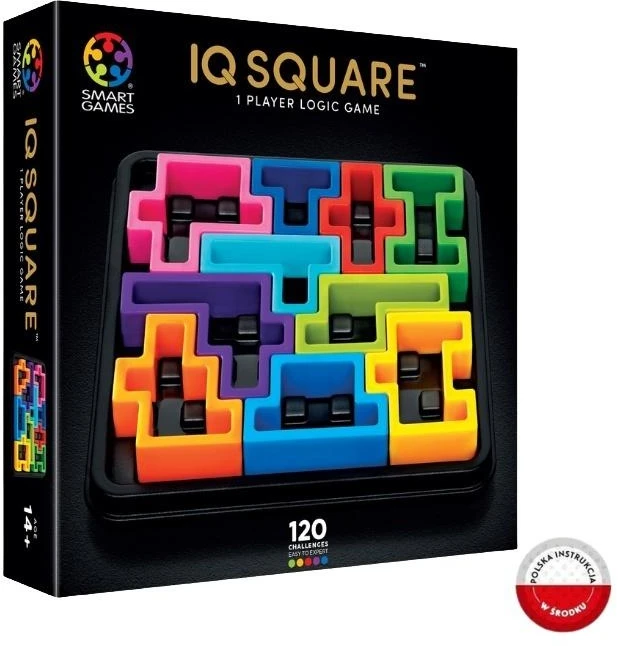 Dėlionė Iuvi Games Smart Games „SmartGames“: „IQ Deluxe“ – „Square“ (Šiaurės šalių) (SG2648)