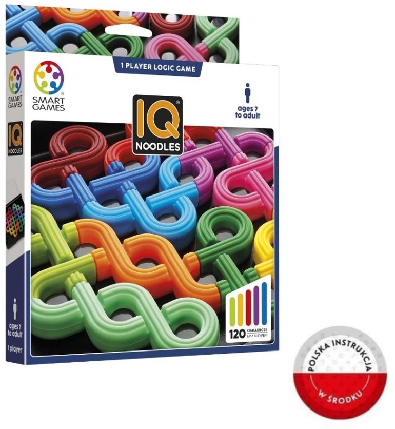 Iuvi Games Stalo žaidimas loginis IQ Noodles 120 iššūkių