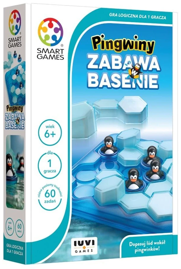 Dėlionė Iuvi Games Stalo žaidimas pingvinai baseine IUVI