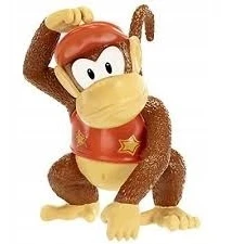 Jakks Pacyfic Jakks Pacific Nintendo W1 figūrėlė Diddy Kong 78286 6 cm
