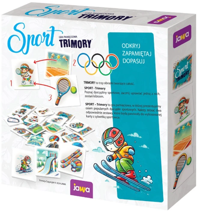 „Jawa“ žaidimo atminties dėlionė Sportas - TRIMORY atmintis GR0713