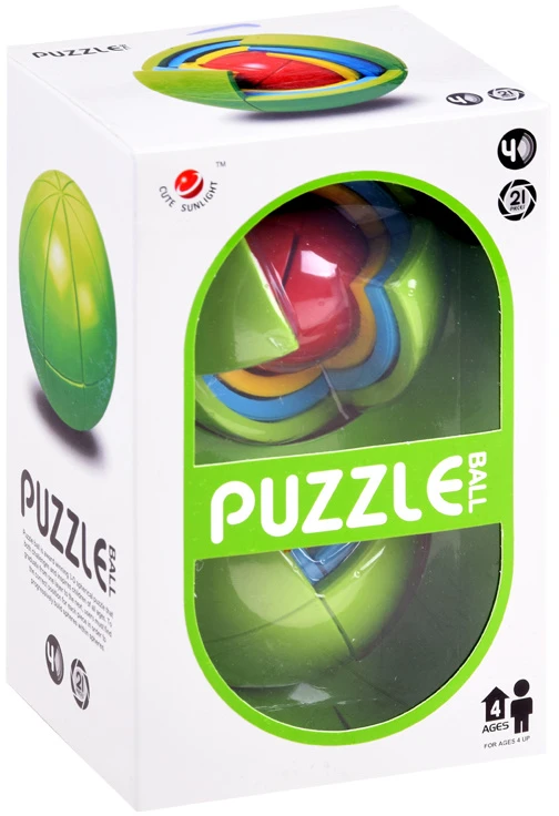 Jokomisiada Game BALL 3D Dėlionė puzzle Ball - colorful puzzle Puzzle GR0067
