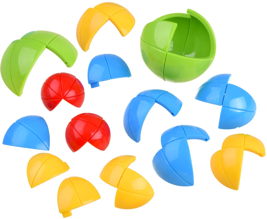 Jokomisiada Game BALL 3D Dėlionė puzzle Ball - colorful puzzle Puzzle GR0067