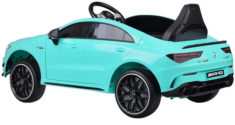 Akumuliatorinis sportinis automobilis vaikams Jokomisiada Mercedes AMG CLA 45s PA0307 | spalva: žydra