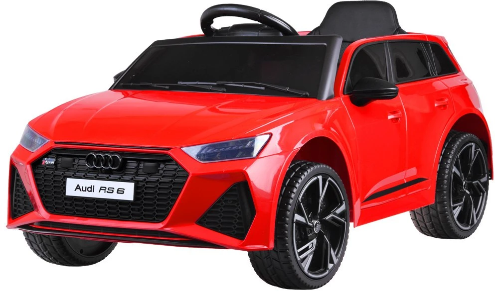 Akumuliatorinis sportinis automobilis vaikams Jokomisiada AUDI RS 6 PA0297 | spalva: raudona