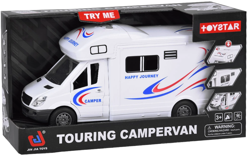 Jokomisiada Car Camper Travel Kemperis šviesos garsas atidaromos durys stogas ZA5218