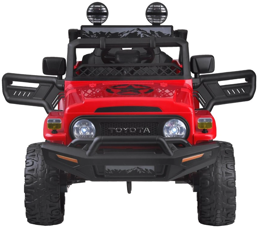 Akumuliatorinis automobilis vaikams Jokomisiada Toyota FJ CruiserHilux PA0301 | spalva: raudona