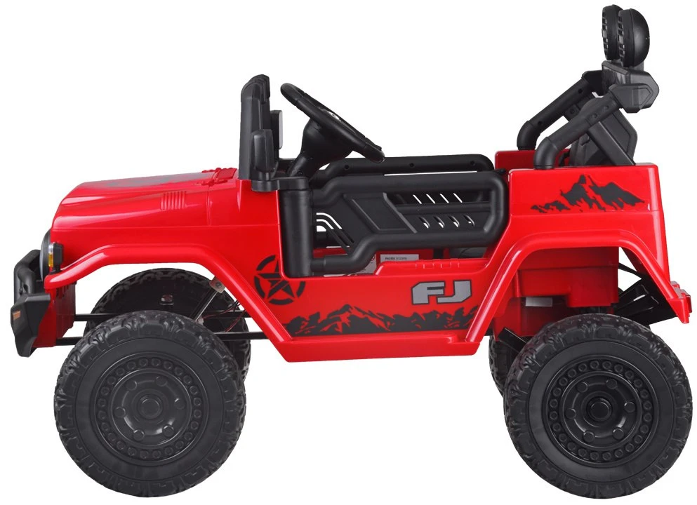 Akumuliatorinis automobilis vaikams Jokomisiada Toyota FJ CruiserHilux PA0301 | spalva: raudona
