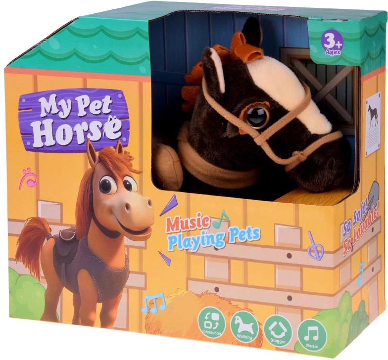 Jokomisiada Interactive COWBOY HORSE walks, neighs, and dances. Country ihaaa! ZA5772