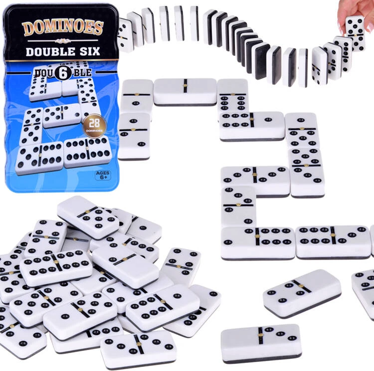 Jokomisiada klasikinis Domino loginis + edukacinis žaidimas vaikams ir suaugusiems GR0693