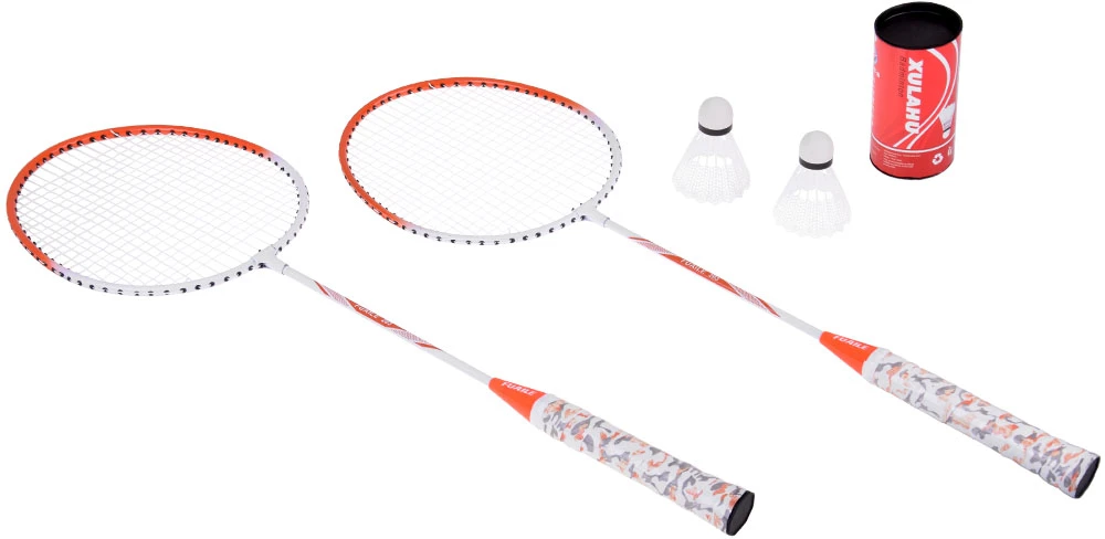 Jokomisiada badmintono rinkinys užsegamame dėkle Raketės + plunksnelės SP0819