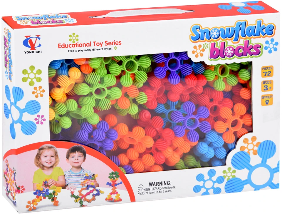 Jokomisiada Blocks 72 mini waffles Snowflakes ZA1688