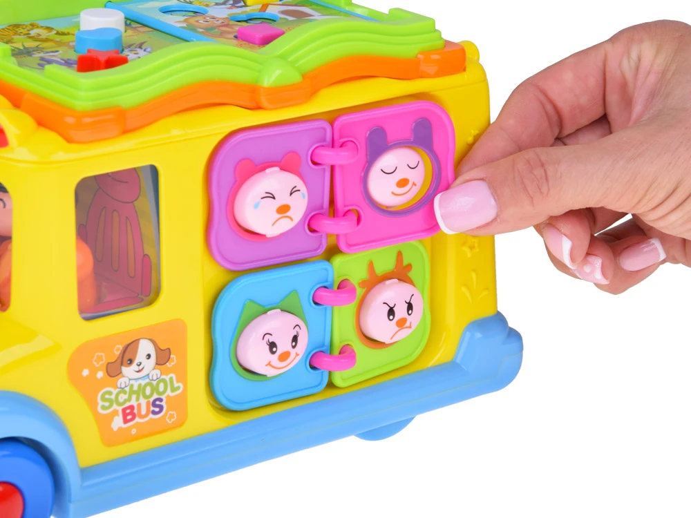 Hola SCHOOL BUS Interaktyvioji transporto priemonė ZA0019