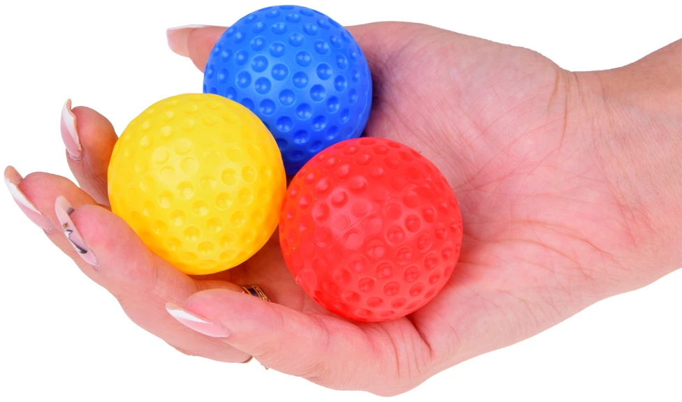 Jokomisiada Mini golfo rinkinys lazdos + kamuoliukai + stovas ant ratukų vaikams SP0804