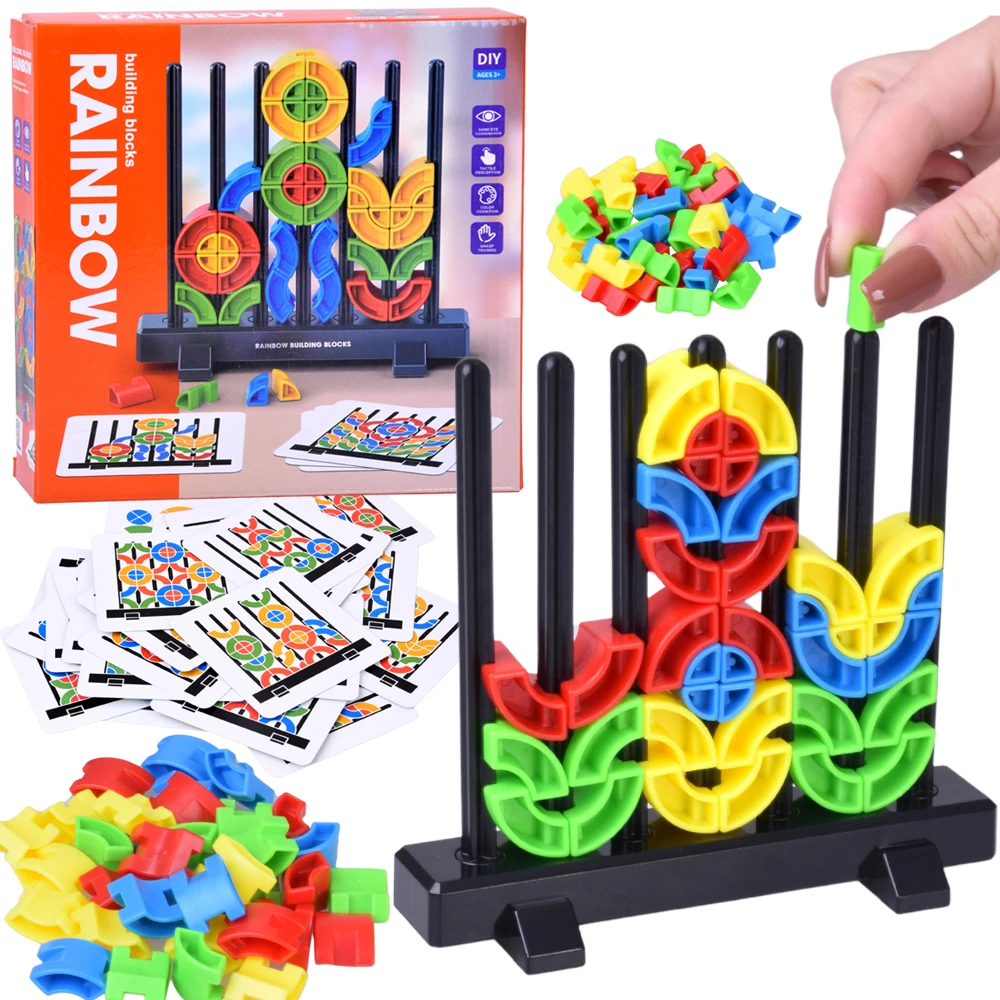 Dėlionė Jokomisiada Montessori geometric puzzle for observation skills and hand exercises ZA5808