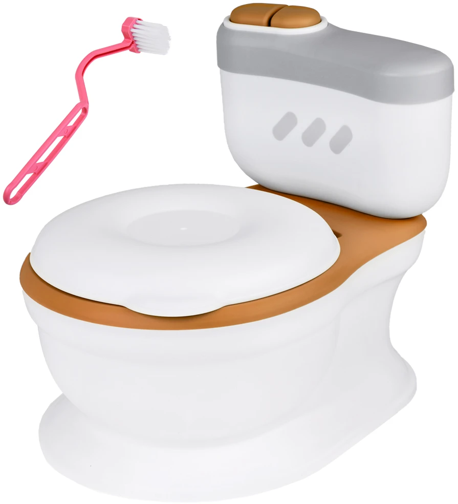 Jokomisiada Children's potty - singing toilet with tissue storage ZA5210