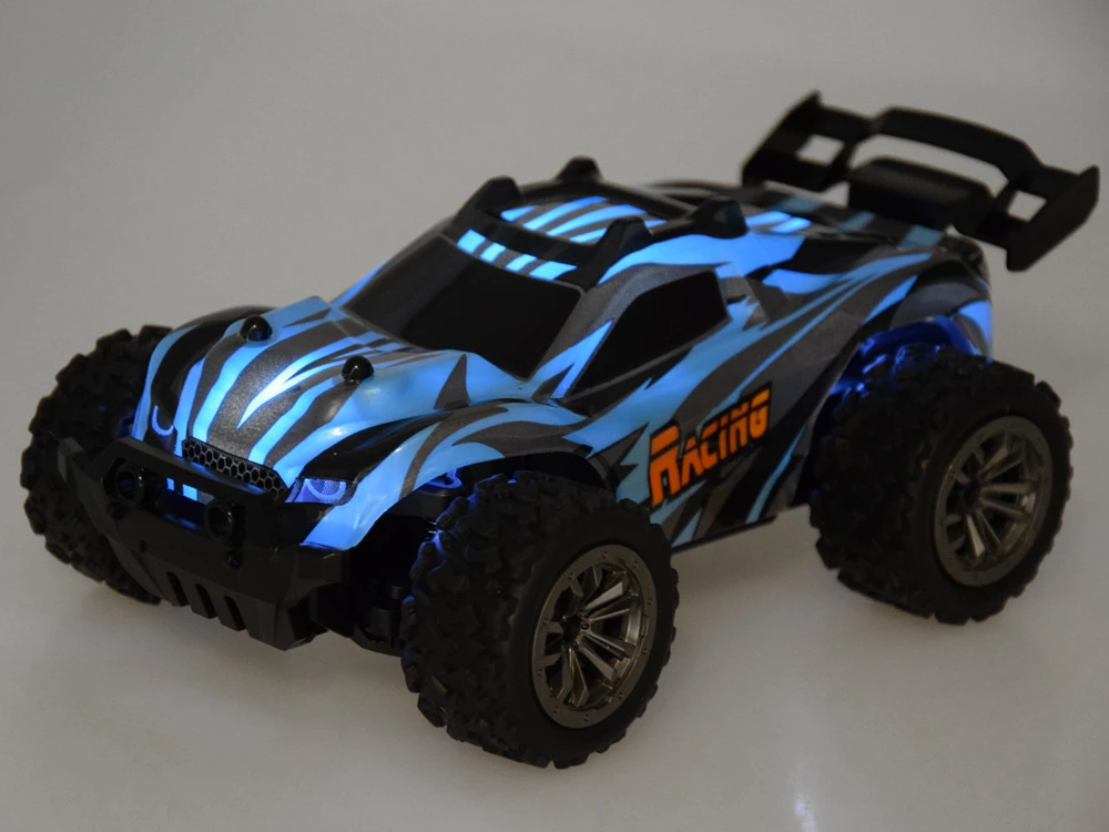 Jokomisiada Nuotoliniu būdu valdomas automobilis RAPID MONSTER su nuotolinio valdymo pulteliu + apšvietimas RC0682