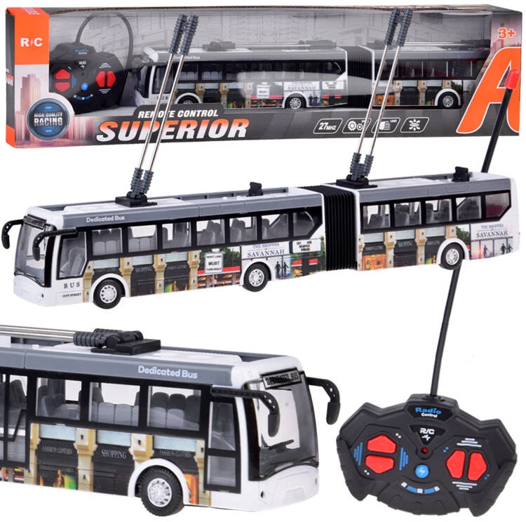 Jokomisiada Nuotolinio valdymo troleibusas 36 cm miesto autobusas RC0673
