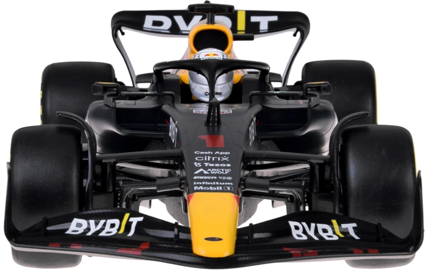 Jokomisiada Rastar RB18 F1 automobilio nuotolinio valdymo modelis „Raudona Bull Racing“ 1:12