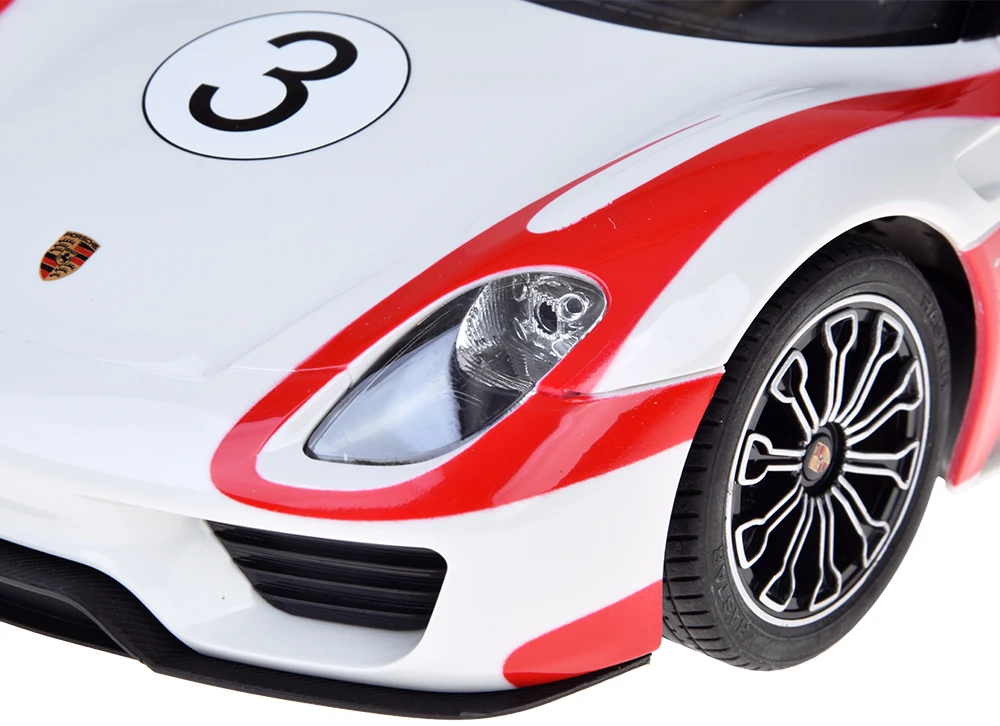 Jokomisiada Rastar nuotolinio valdymo automobilis Porsche 918 Spyder 1:14 nuotolinio valdymo pultas su šviesomis