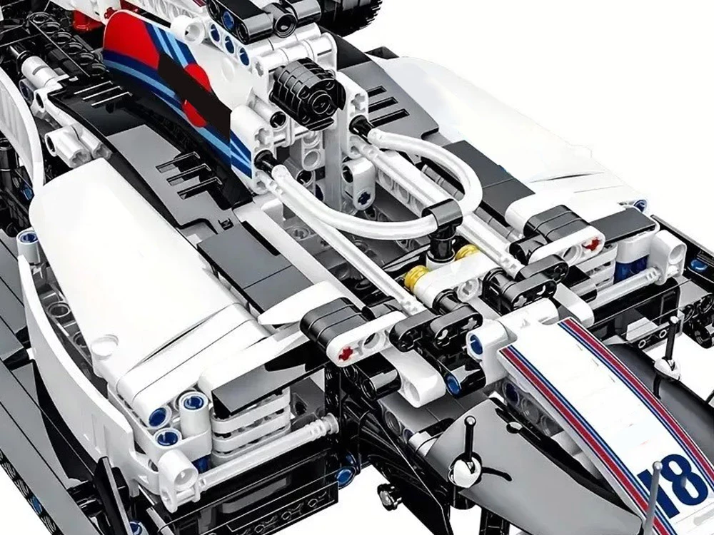 Jokomisiada Techniniai blokai 1152 dalių Bolid F1.FW41 lenktyninis automobilis ZA5309
