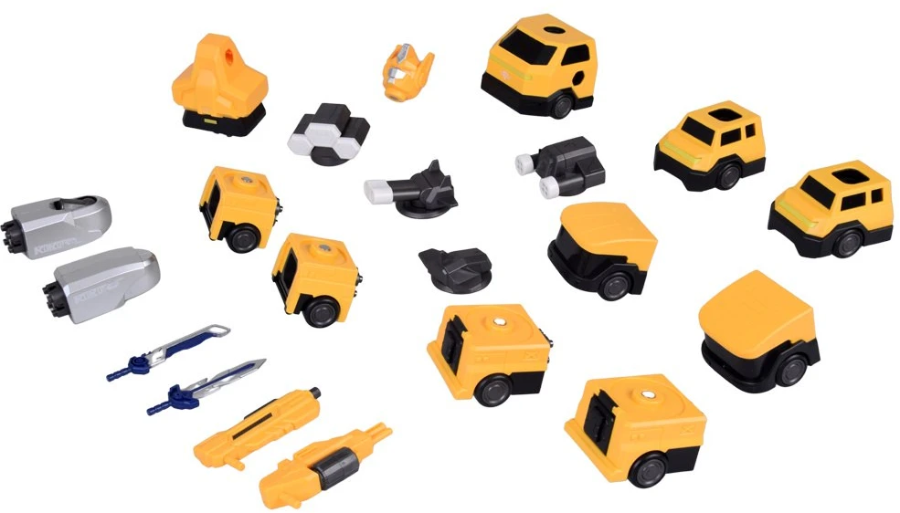 Jokomisiada Magnetinis transformerinis robotas žaislas – didelė veiksmo figūrėlė – priedai ZA6009