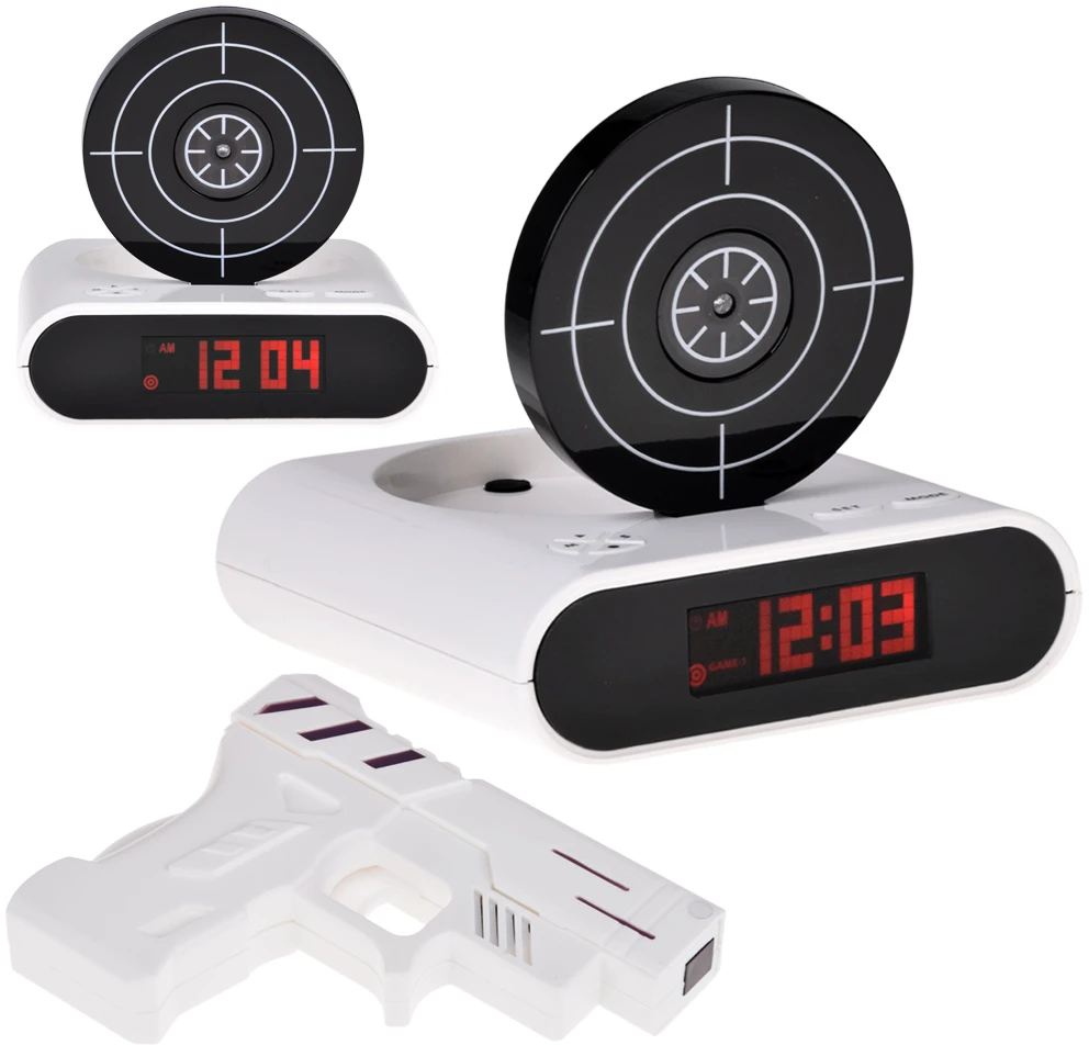 Jokomisiada Alarm clock with a gun with a shield game ZA2486