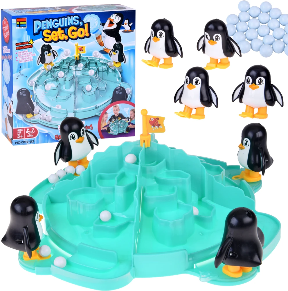 Jokomisiada Arcade game "Penguins Go!" - Ice Snowball Fight GR0767