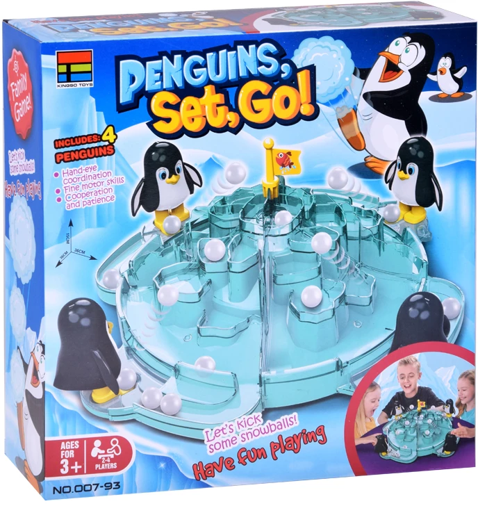 Jokomisiada Arcade game "Penguins Go!" - Ice Snowball Fight GR0767