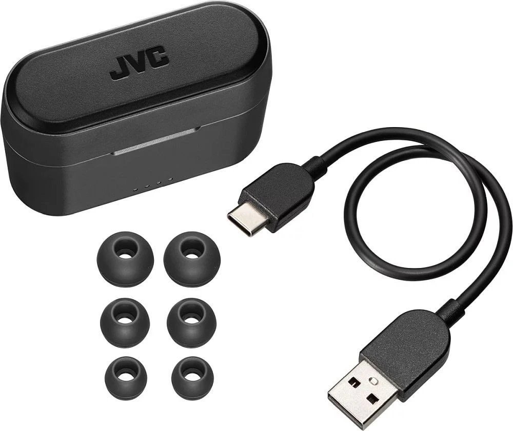 JVCKenwood JVC, HA-A9T-BE, juodos sp. dinaminės ausinės