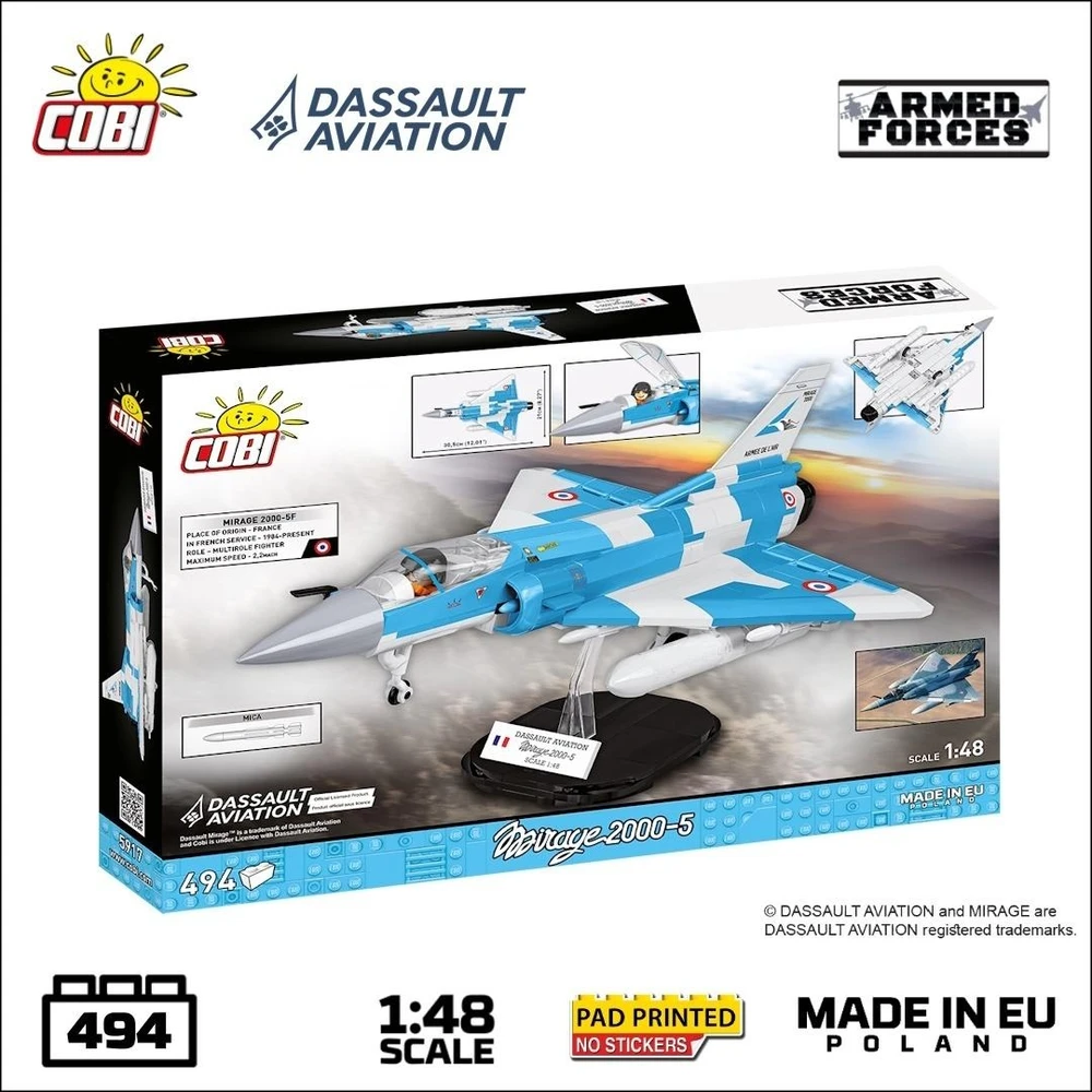 Cobi Klocki Mirage 2000-5 blokai