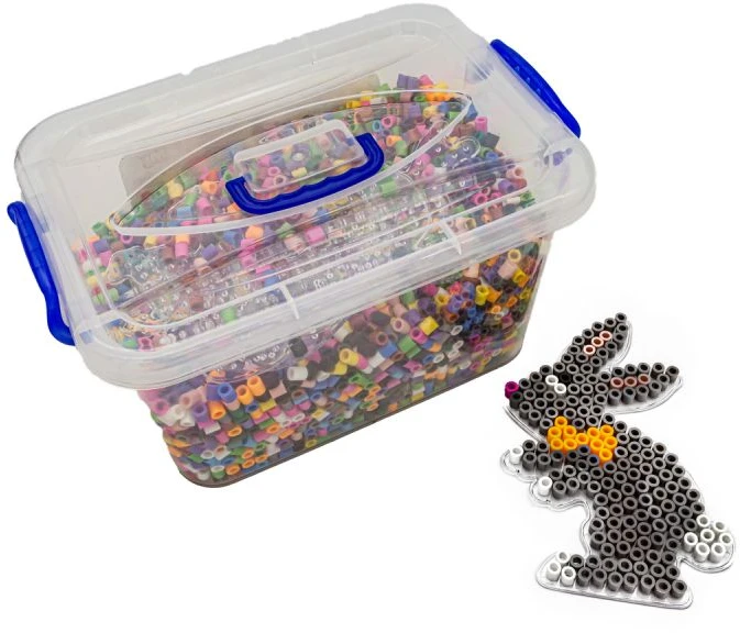 Karoliukai lyginimui XXL rinkinys 6000 vnt