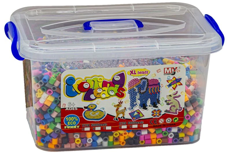 Karoliukai lyginimui XXL rinkinys 6000 vnt