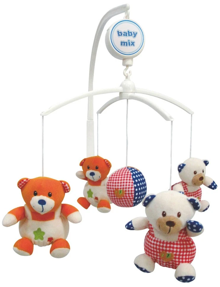 BABY MIX TK/362M Meškiukų karuselė 14309