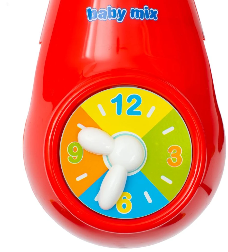 BABY MIX 37046 Plastikinė karuselė su projektoriumi raudona