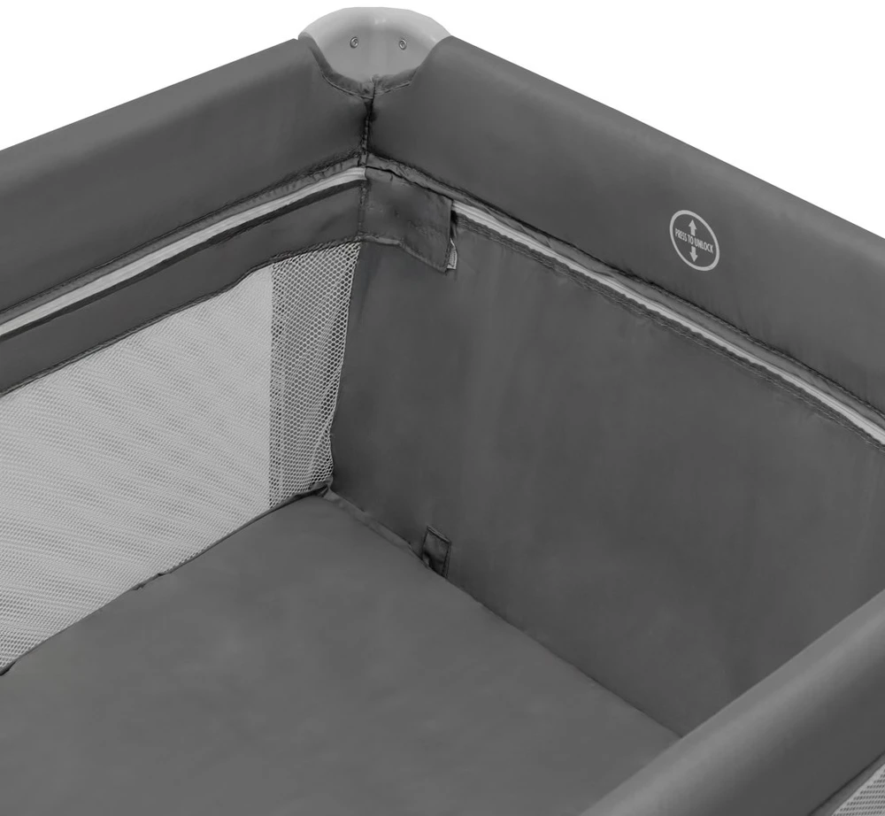 Kelioninė lovelė Baby Mix Lift su pakabinamu smėlio spalvos lopšiu
