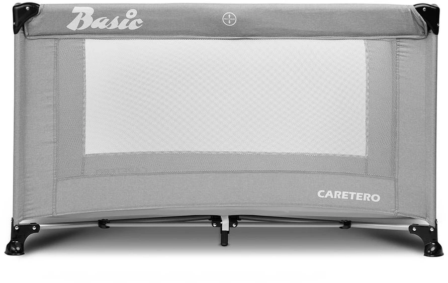 Kelioninė lovytė CARETERO Basic pilka