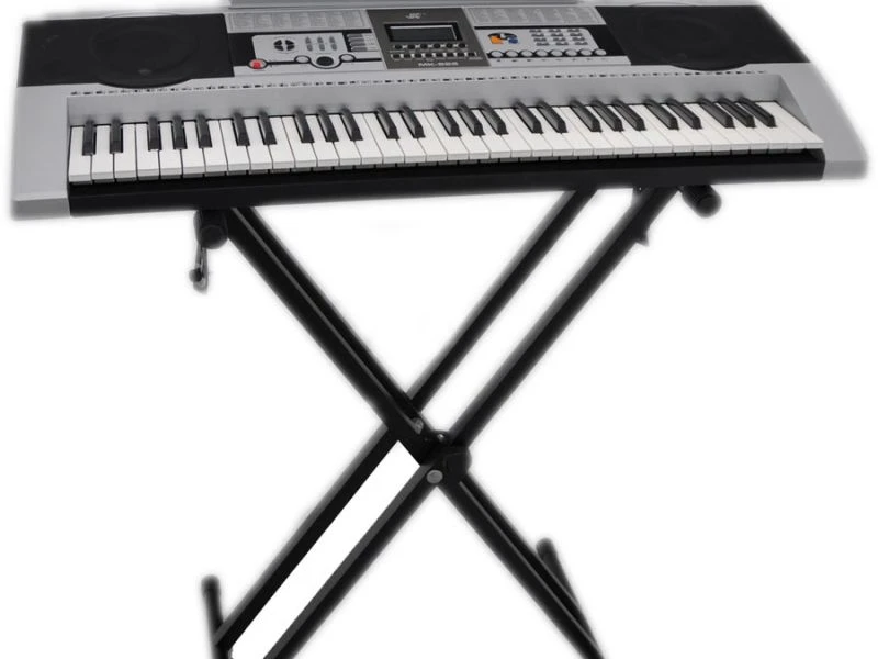 Keyboard MK-922 su dideliu LCD ekranu ir 61 klavišu