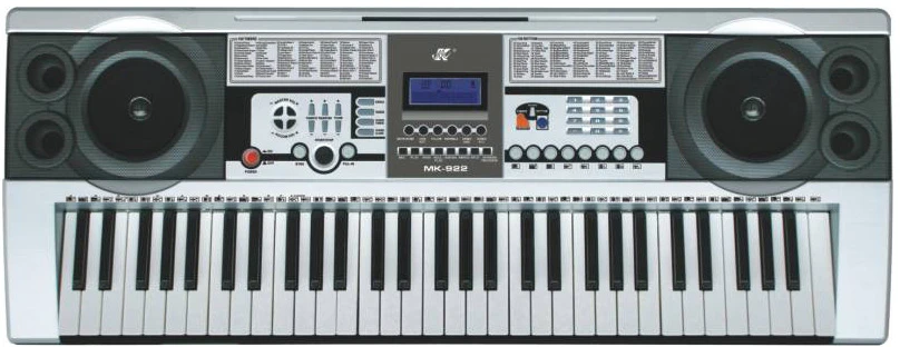 Keyboard MK-922 su dideliu LCD ekranu ir 61 klavišu